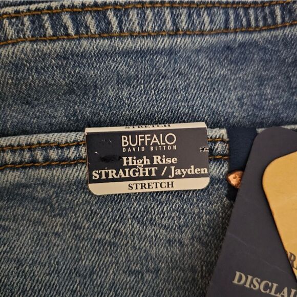 Buffalo David Britton Jeans " Jayden " men's jeans high rise NWT - Picture 6 of 6